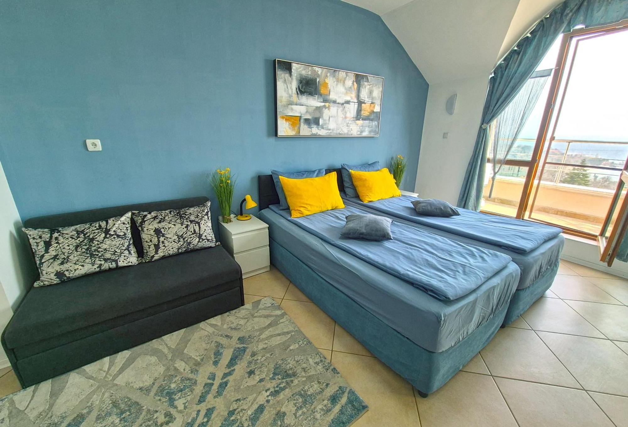 Black Sea Narcissus - Quiet Studio With Amazing Sea View Varna Extérieur photo