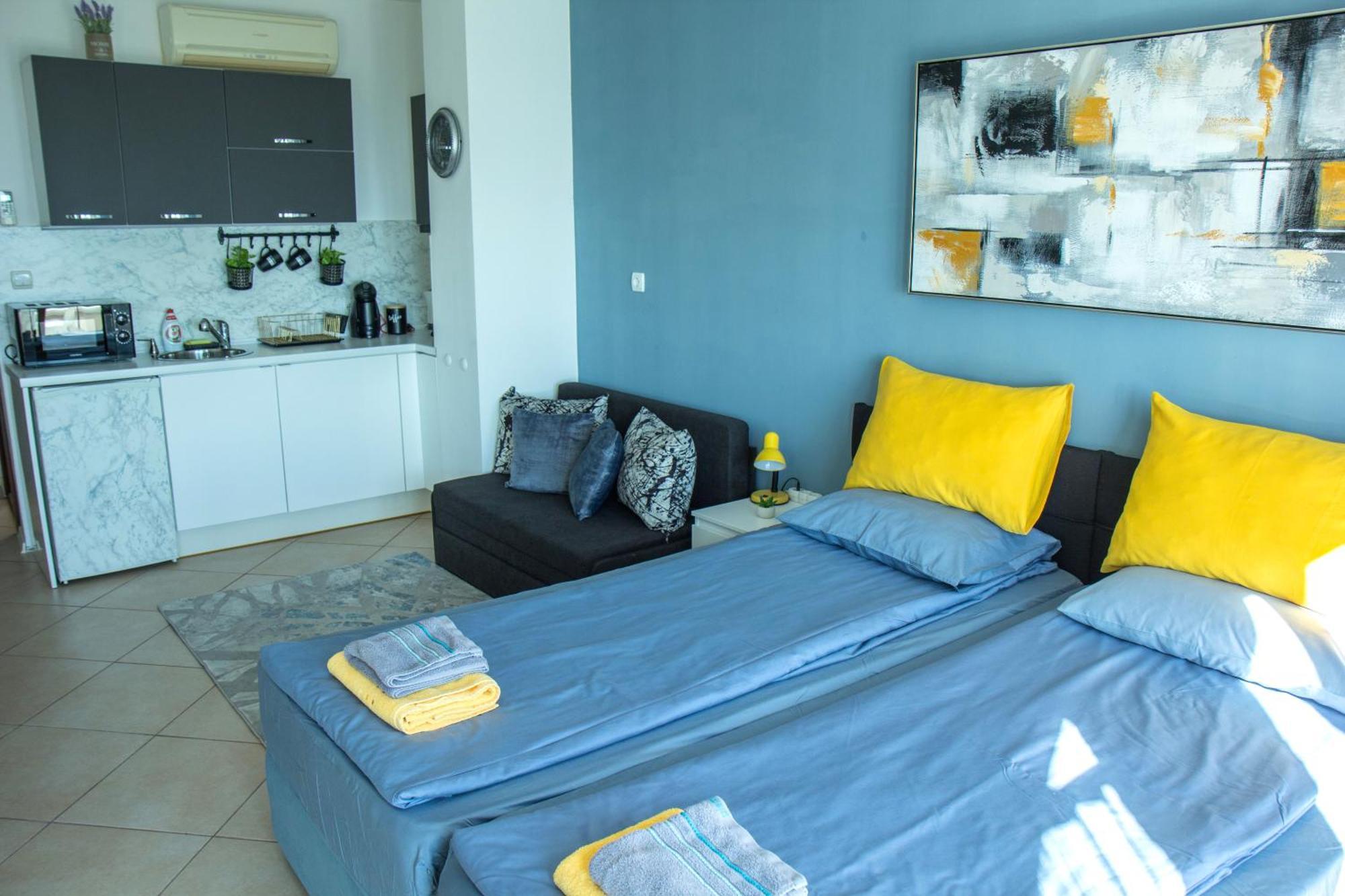 Black Sea Narcissus - Quiet Studio With Amazing Sea View Varna Extérieur photo
